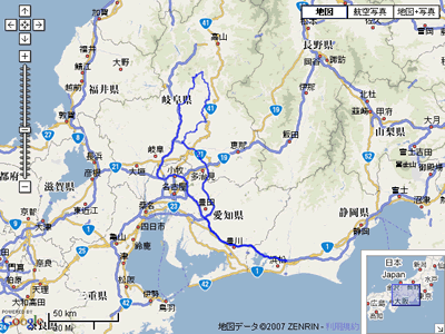 BH 仲間で郡上へツーリング