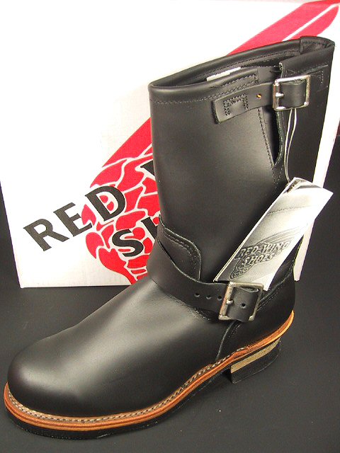 RED WING2268BLACK LEATHER