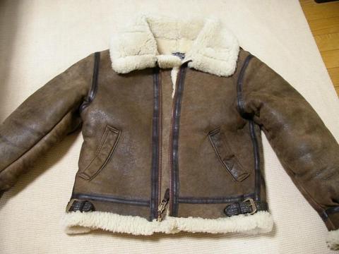 B-3 ジャケットを KADOYA Ref Leather (カドヤ リフレザー) に